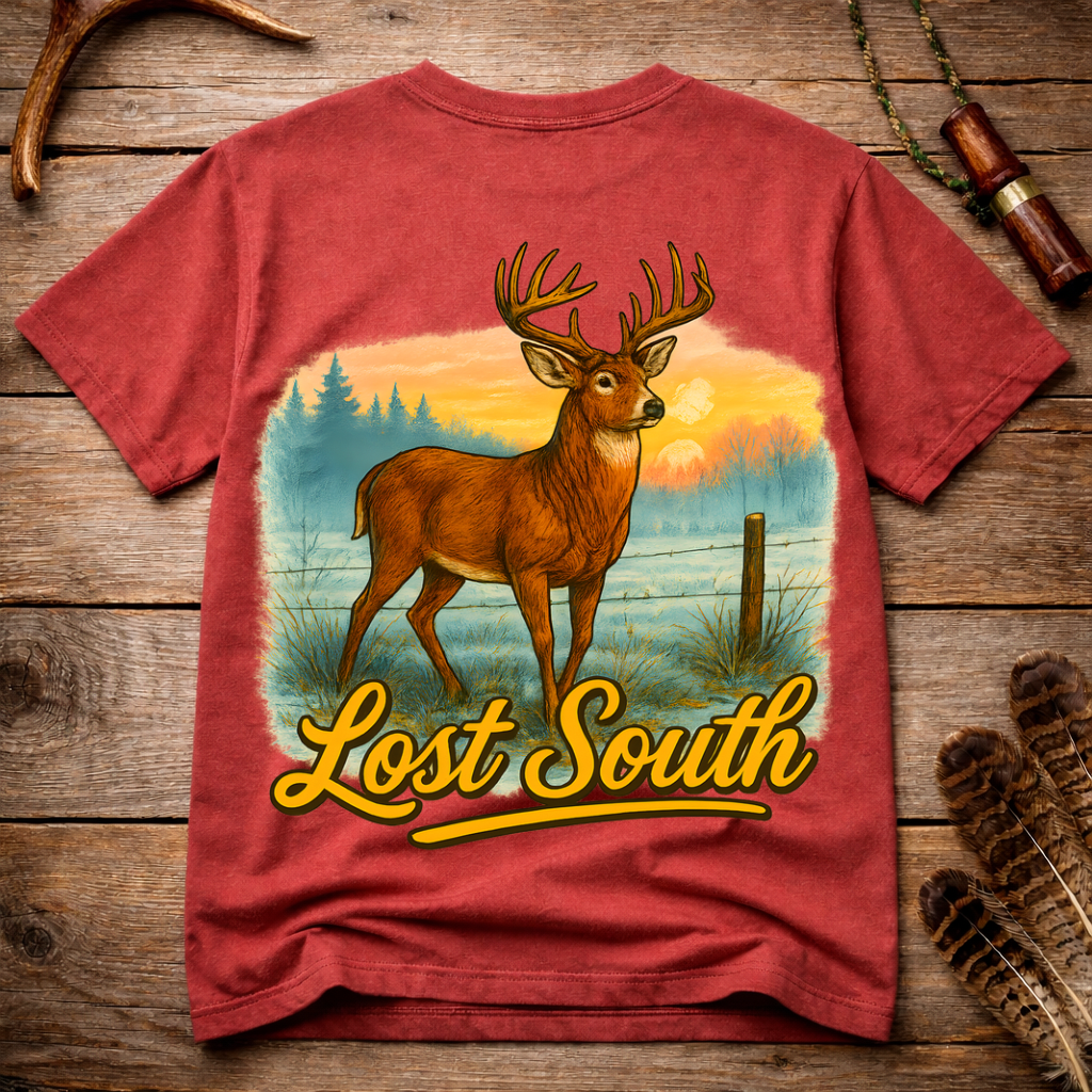 “Fence Line Buck” T-shirt