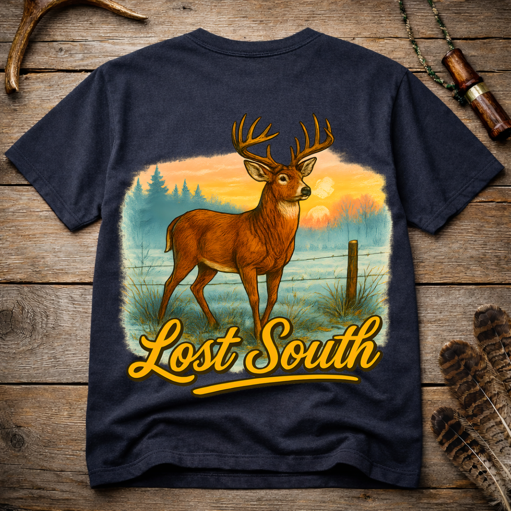 “Fence Line Buck” T-shirt