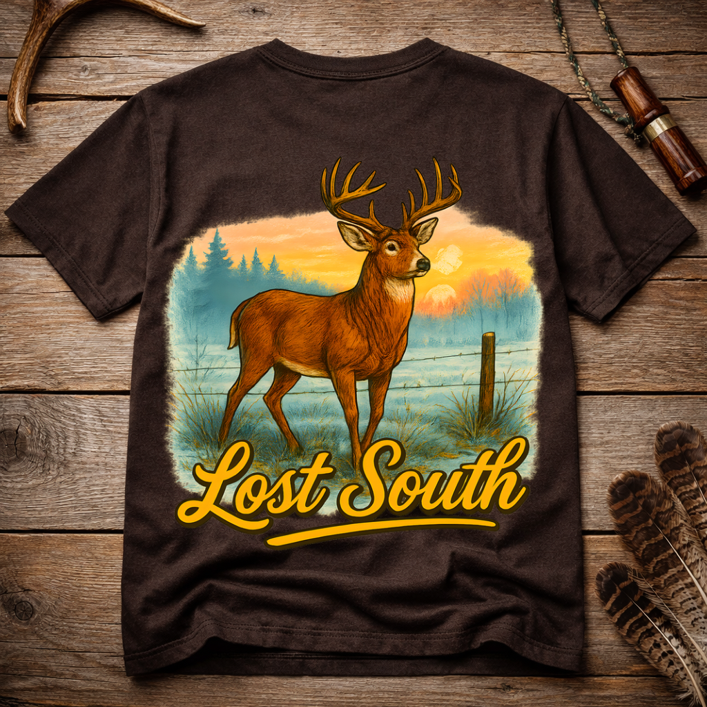 “Fence Line Buck” T-shirt