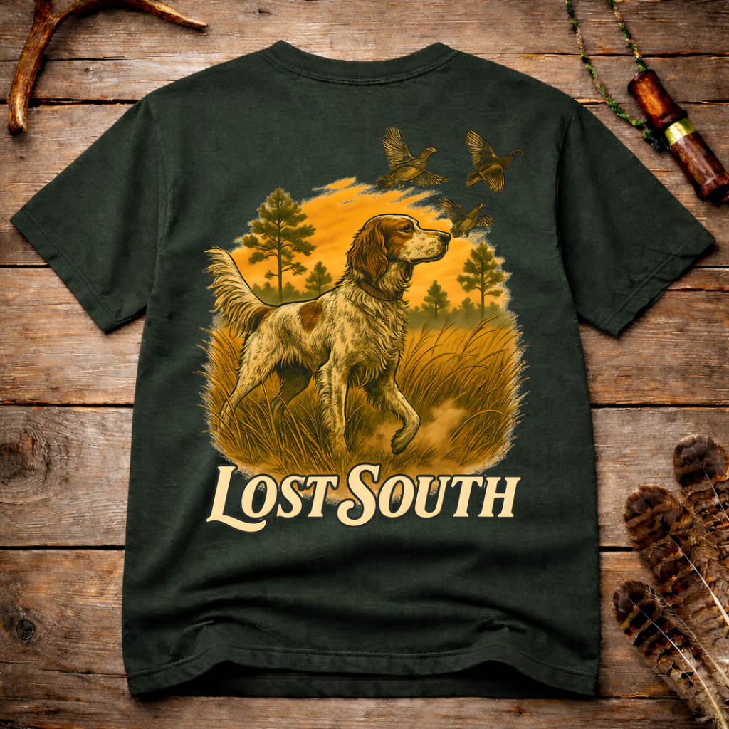 “Point & Flush” T-shirt