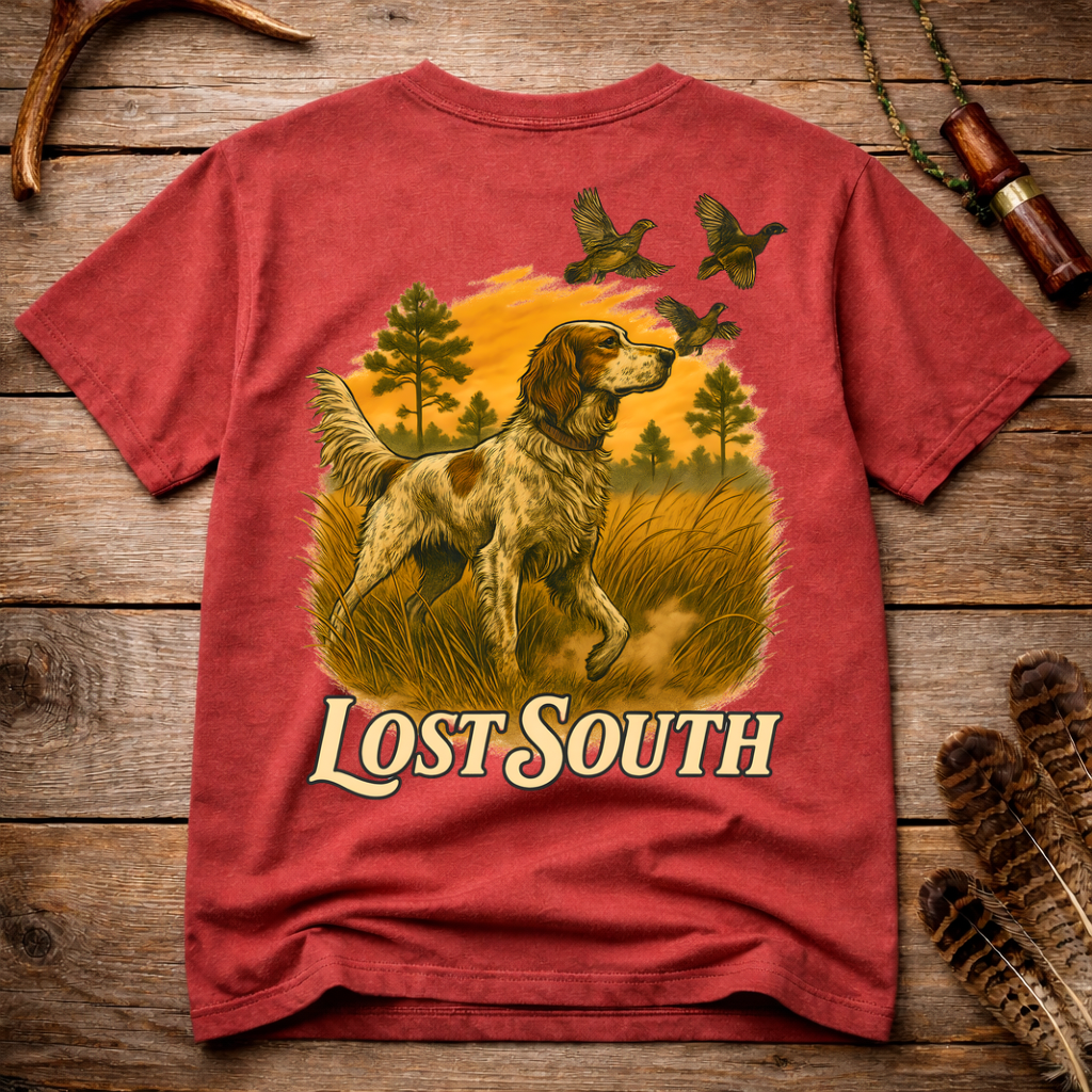“Point & Flush” T-shirt