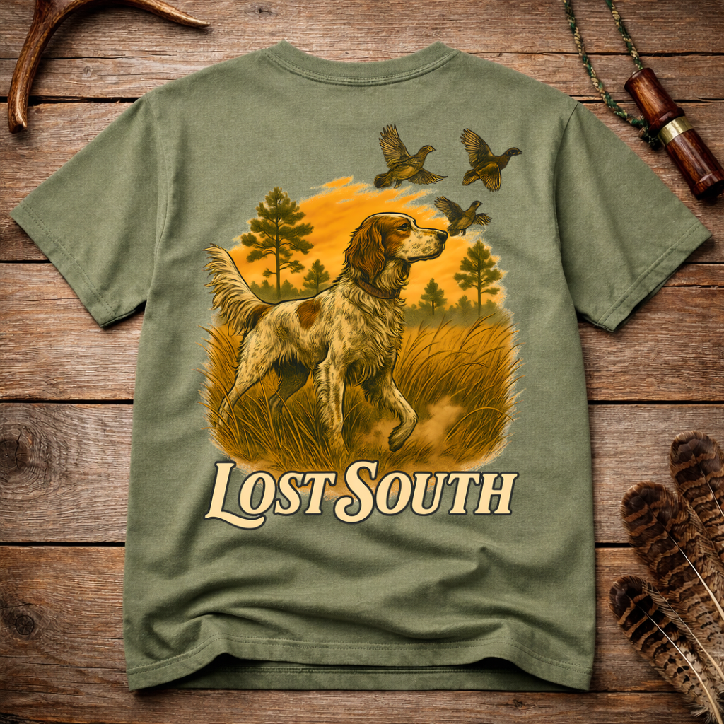 “Point & Flush” T-shirt