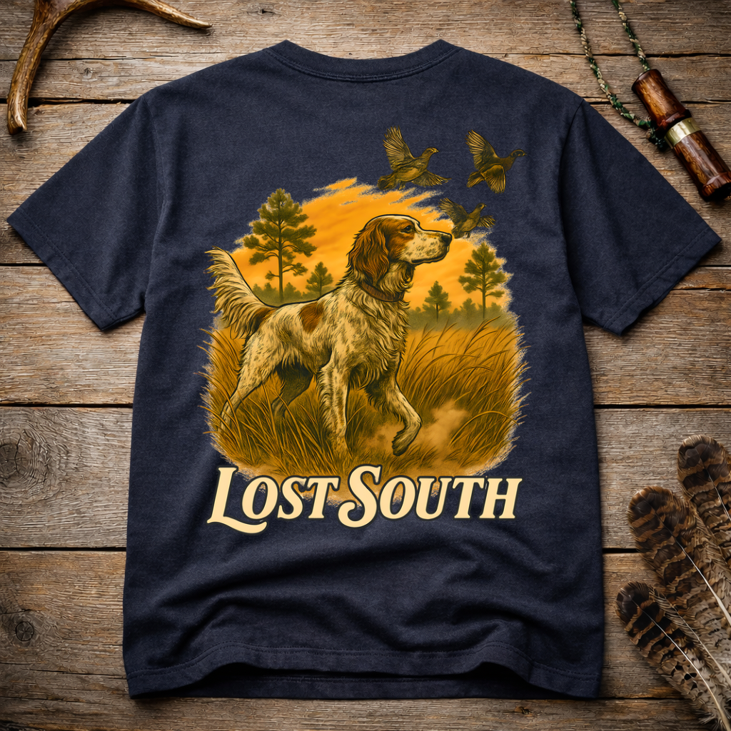 “Point & Flush” T-shirt