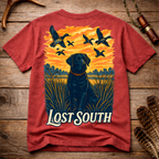 “Black Lab at Sunset” T-shirt