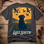 “Black Lab at Sunset” T-shirt
