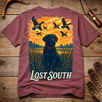 “Black Lab at Sunset” T-shirt