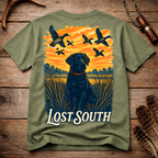 “Black Lab at Sunset” T-shirt
