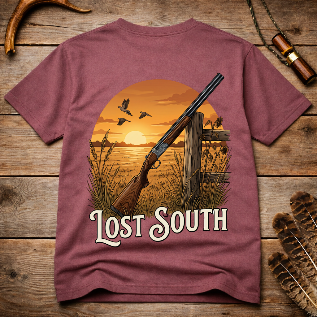 “Sunset Double” T-shirt